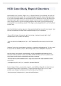 HESI Case Study Thyroid Disorders exam 2022&sol;2023 with 100&percnt; correct answers