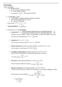 Uitwerking formules Beschrijvende statistiek UVA (verkorte samenvatting)