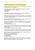 POST First Responder First Aid&sol;CPR&sol;AED&colon; Module 6