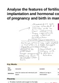 Analyse_the_features_of_fertilisation_implantation_and_hormonal_control_of_pregnancy_and_birth_in_mammals