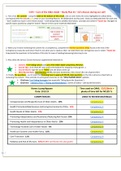 BSN C475 Comprehensive Study Plan Care of Older Adult