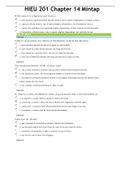 HIEU 201 Chapter 14 Quiz Liberty University | Complete Answers (Latest 2023) All Answers 100% correct.