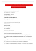 Leading and Leadership Development Test  With Verified Answers