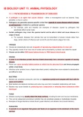 IB Biology HL Unit 11 Notes