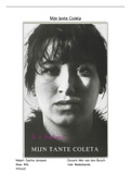 Boekverslag 'Mijn tante Coleta'