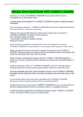 SED2601 EXAM QUESTIONS WITH CORRECT ANSWERS