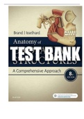 Test Bank For Anatomy of Orofacial Structures A Comprehensive Approach 8th Edition by Richard W. Brand; Donald E. Isselhard 9780323480239 9780323480239 Test Bank| ALL 36 CHAPTERS |Complete Guide A+