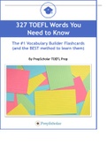 TOEFL-vocab Flashcards