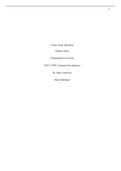 PSYC 290N Week 5 Assignment&semi; Create Exam Questions