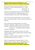 Virginia State University LETRS Unit 1 &vert; 65 Questions And Answers new Update 2022&sol;2023 