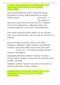 Virginia State University LETRS Unit 1 &vert; 65 Questions And Answers new Update 2022&sol;2023 