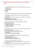 BIO 669 Cardiac Questions and Answers Latest Updated  2022,100% CORRECT