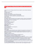 WGU D046 Course of Study Worksheet questions and correct answers 2022