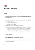 CS 1336 EXAM 2 Review and STUDY guide
