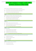 HIEU 201 Chapter 15 Quiz -with 100&percnt; verified solutions-2022-2024