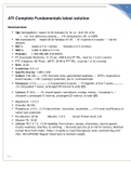 ATI Complete Fundamentals latest solution 2023&sol;2024