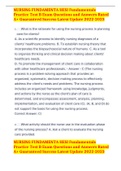 NURSING FUNDAMENTA HESI Fundamentals Practice Test B Exam Questions and Answers Rated A&plus; Guaranteed Success Latest Update 2022-2023