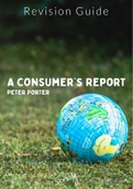 'A Consumers Report' by Peter Porter - Complete Study Guide