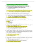ATI FUNDAMENTALS PROCTORED EXAM LATEST 2021 - Correct Questions & Answers 