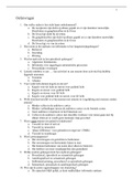 Psychologie UU - C&G Deeltentamen 1: 100 oefenvragen met antwoorden