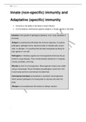 Innate immunity :key features of innate immunity and 

mechanisms of action. adult nursing ,first year 