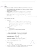 Summary Exam 4 Research Methods & Statistics UvA Year 1