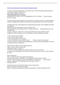 NUR2392 &sol; NUR 2392 MDC 2 Exam 1 Q&A &vert; 100&percnt; Verified