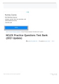 NCLEX Practice Questions Test Bank (2021 Update)