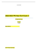 2022/2023 PN Hesi Exit V 3 The LPN/LVN is preparing to ambulate a postoperative client a