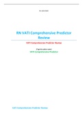 VATI Comprehensive Predictor form A