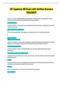 ATI Capstone OB Exam with Verified Answers 2022&sol;2023