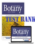 Botany&colon; An Introduction To Plant Biology by James Mauseth  All Chapters 1-27  &vert; TEST BANK