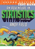An Adventure in Statistics&colon; The Reality Enigma 2nd Edition by Andy Field -All Chapters 1-17  &vert; TEST BANK