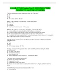 AAVSB- VTNE Practice Test C QUESTIONS WITH COMPLETE ANSWERS&vert; VERIFIED