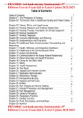PRN 0004C test bank nursing fundamentals &lpar;9th Editions Craven&rpar; Exam Q&As Latest Update 2022-2023