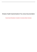 Shadow Health Gastrointestinal Tina Jones Documentation