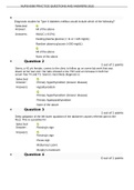 NURS 6568 PRACTICE QUESTIONS AND ANSWERS 2022