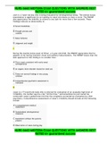 NURS 6660 MIDTERM EXAM QUESTIONS WITH ANSWERS BEST RATED A&plus; guaranteed success