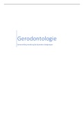 samenvatting gerodontologie