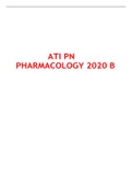 ATI PN PHARMACOLOGY 2020 B