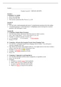SPA 118 Examen 2 Lección 8- Review