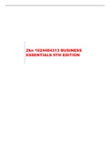 Zkn 1624484313 BUSINESS ESSENTIALS 9TH EDITION 