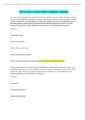 ATLS TESTs QUESTIONS WITH COMPLETE SOLUTIONS &vert; GRADE A&plus;