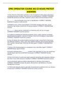 EPRC OPERATOR COURSE JKO &lpar;8 HOUR&rpar; PRETEST ANSWERS