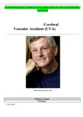 Cerebral Vascular Accident &lpar;CVA&rpar; John Gates is a 59-year-old male -Answered