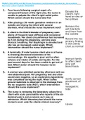RNSG 1361 HESI exit RN Exam Questions and Answers Graded A&plus; Guaranteed Success Latest Update 2022&sol;2023