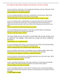 ATI MED SURG PROCTORED EXAM 2021-&lpar;STUDY GUIDE&rpar; 