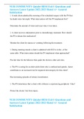 NUR COMMUNITY Quizlet HESI Exit 1 Questions and Answers Latest Update 2022-2023 Rated A&plus; Assured Satisfaction 
