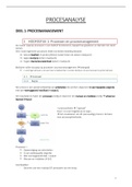 Samenvatting Procesanalyse