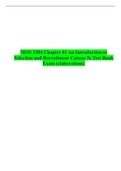 MOS 3384 Chapter 01 An Introduction to Selection and Recruitment Catano 5e Test Bank Exam &lpar;elaborations&rpar;